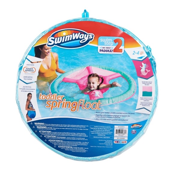 SwimWays Toddler Spring Float for Swimming Pool - Picture 1 of 6